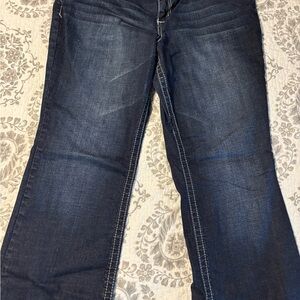Maurices Dark Blue Flare Jeans